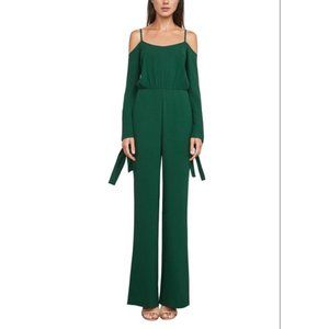 BCBGMAXAZRIA BCBG Jordane Cold-Shoulder Jumpsuit